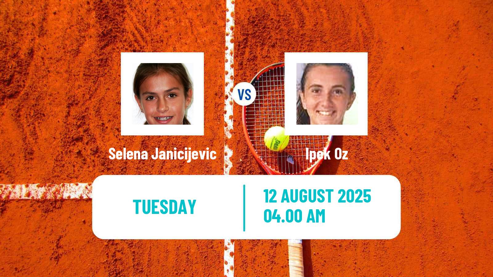 Tennis ITF W75 Kursumlijska Banja 2 Women 2025 Selena Janicijevic - Ipek Oz
