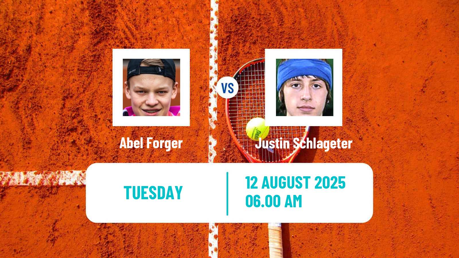 Tennis ITF M15 Trier Men Abel Forger - Justin Schlageter