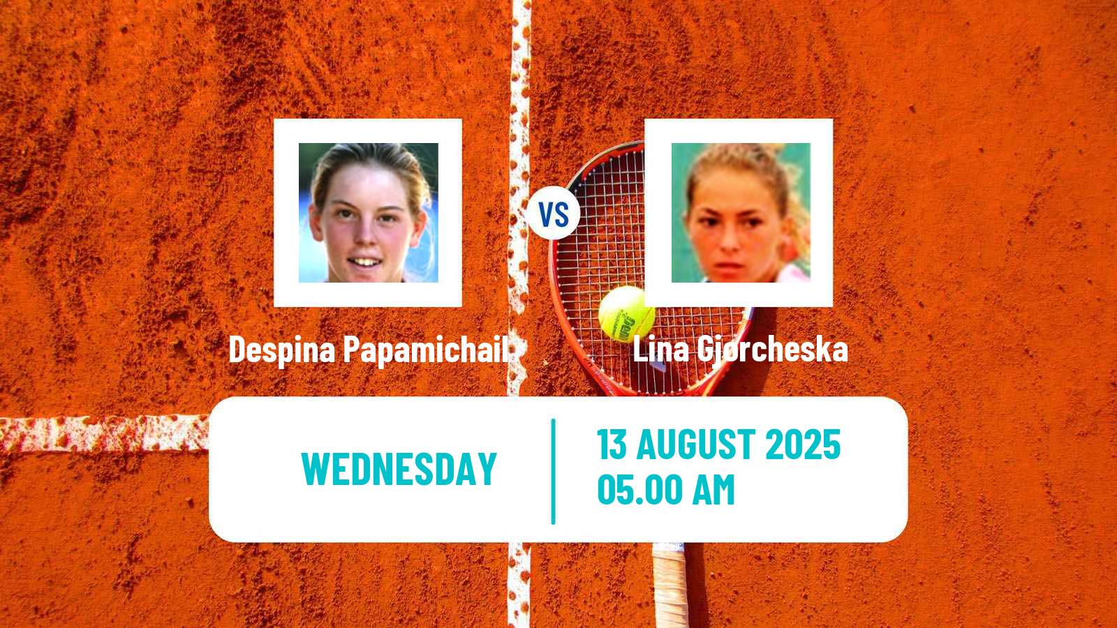 Tennis ITF W75 Kursumlijska Banja 2 Women Despina Papamichail - Lina Gjorcheska