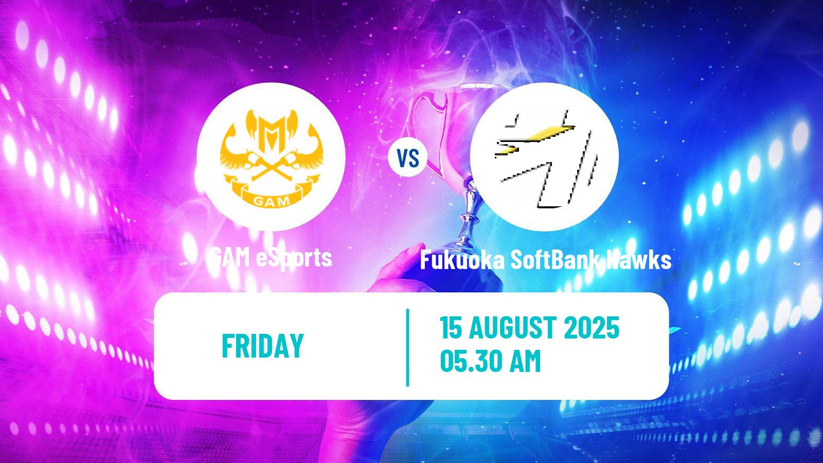 Esports League Of Legends Lcp GAM eSports - Fukuoka SoftBank Hawks