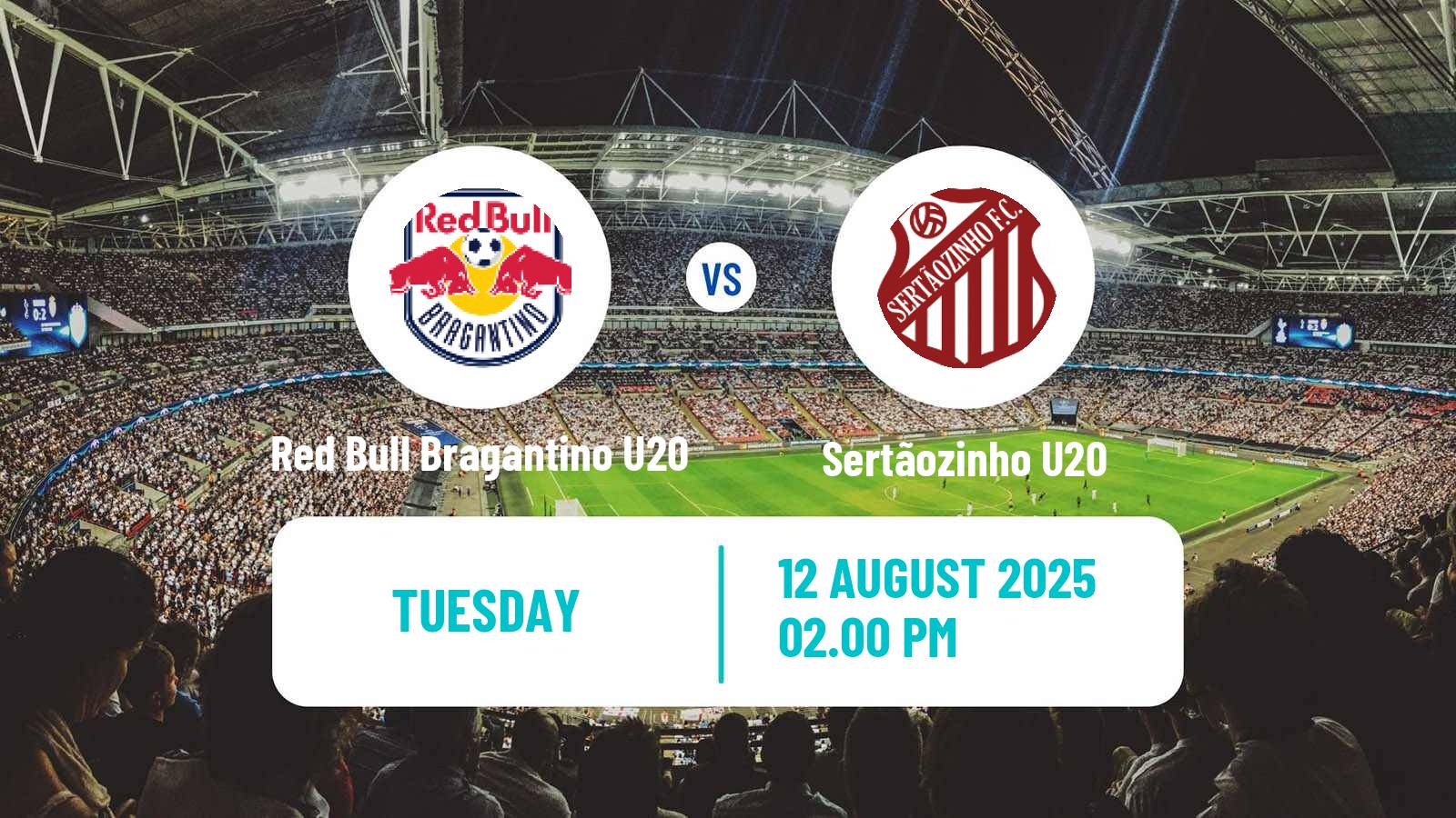 Soccer Brazilian Paulista U20 Red Bull Bragantino U20 - Sertãozinho U20
