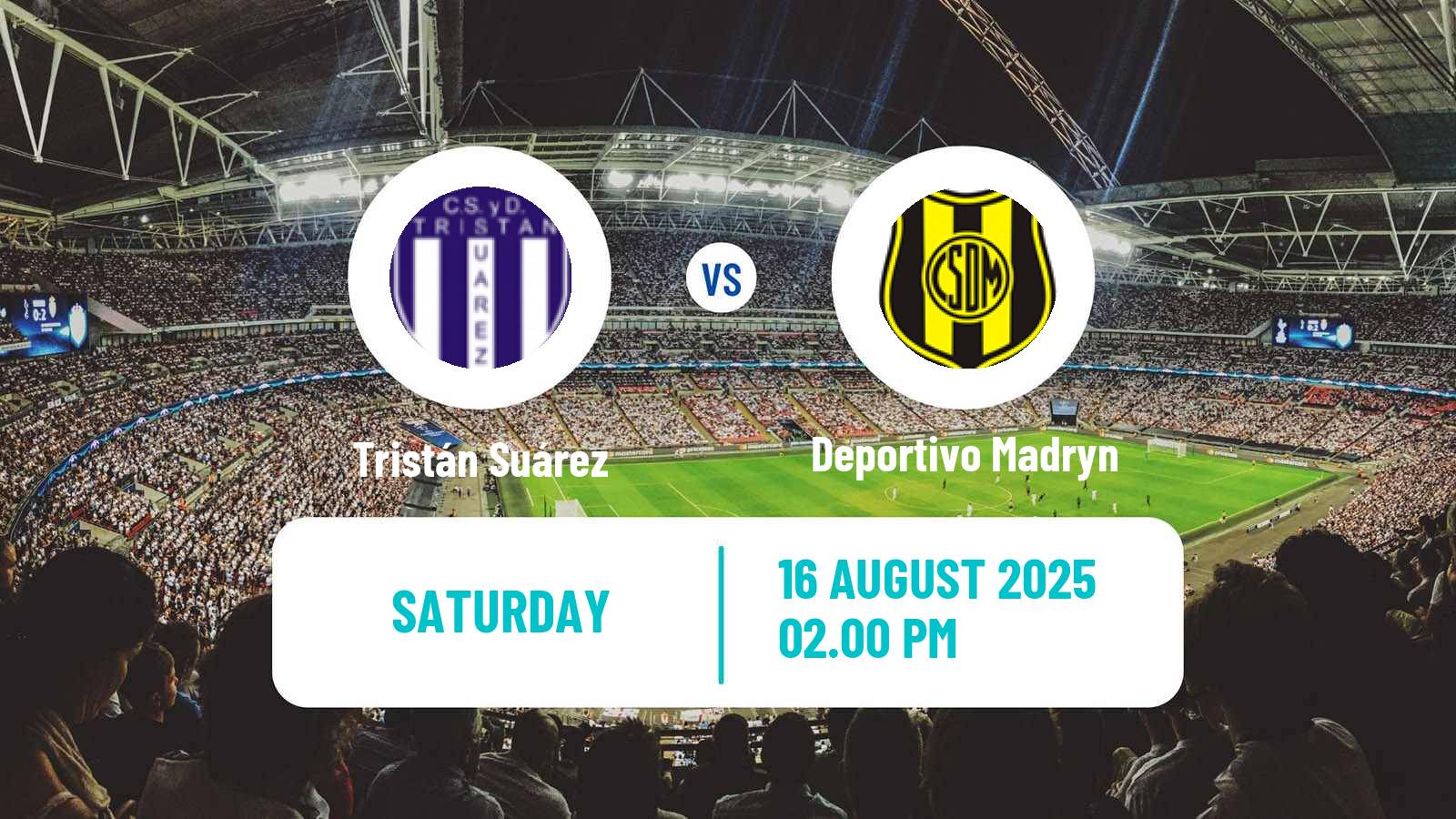 Soccer Argentinian Primera Nacional Tristán Suárez - Deportivo Madryn