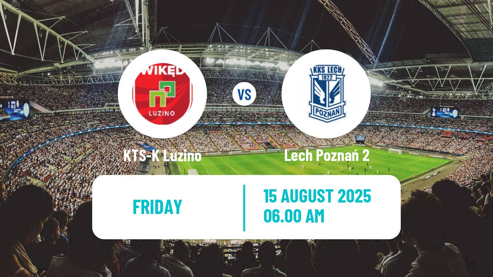 Soccer Polish Division 3 - Group II Luzino - Lech Poznań 2