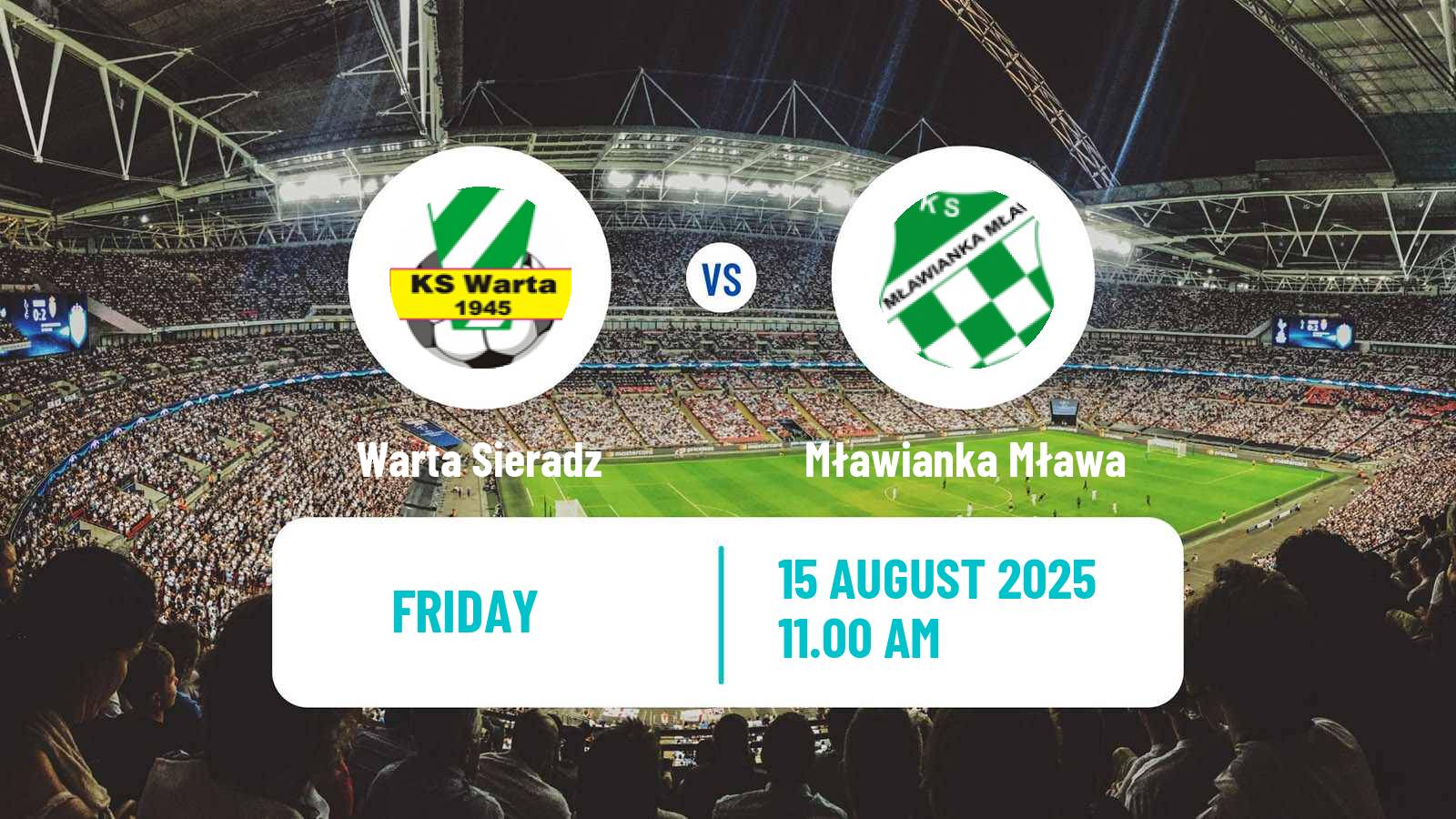 Soccer Polish Division 3 - Group I Warta Sieradz - Mławianka Mława