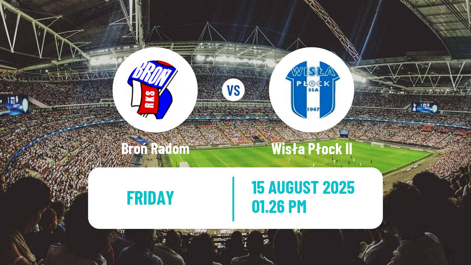 Soccer Polish Division 3 - Group I Broń Radom - Wisła Płock II