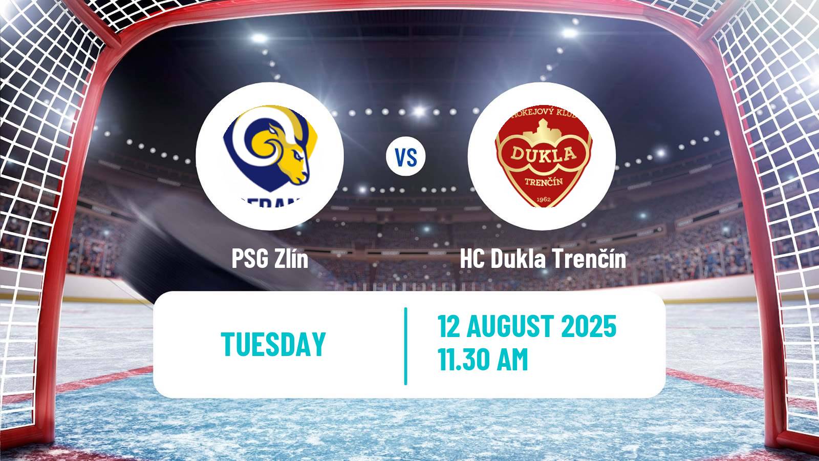 Hockey Club Friendly Ice Hockey PSG Zlín - HC Dukla Trenčín