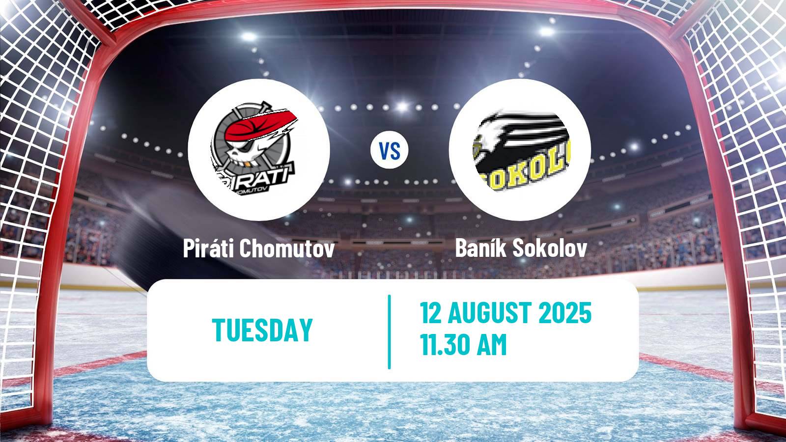 Hockey Club Friendly Ice Hockey Piráti Chomutov - Baník Sokolov