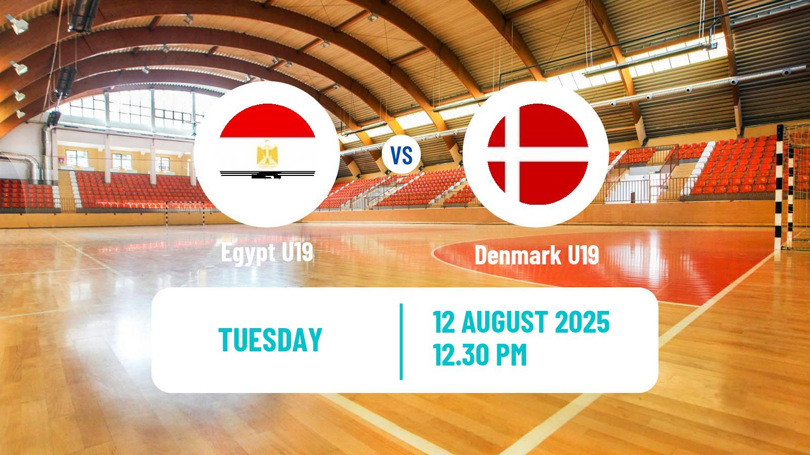 Handball World Championship U19 Handball Egypt U19 - Denmark U19