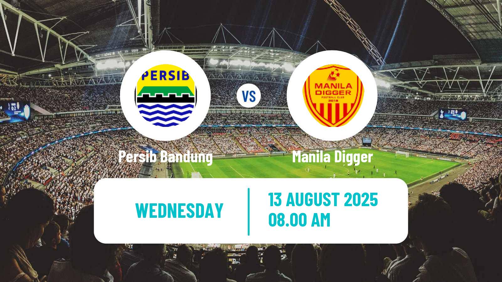Soccer AFC Champions League 2 Persib Bandung - Manila Digger