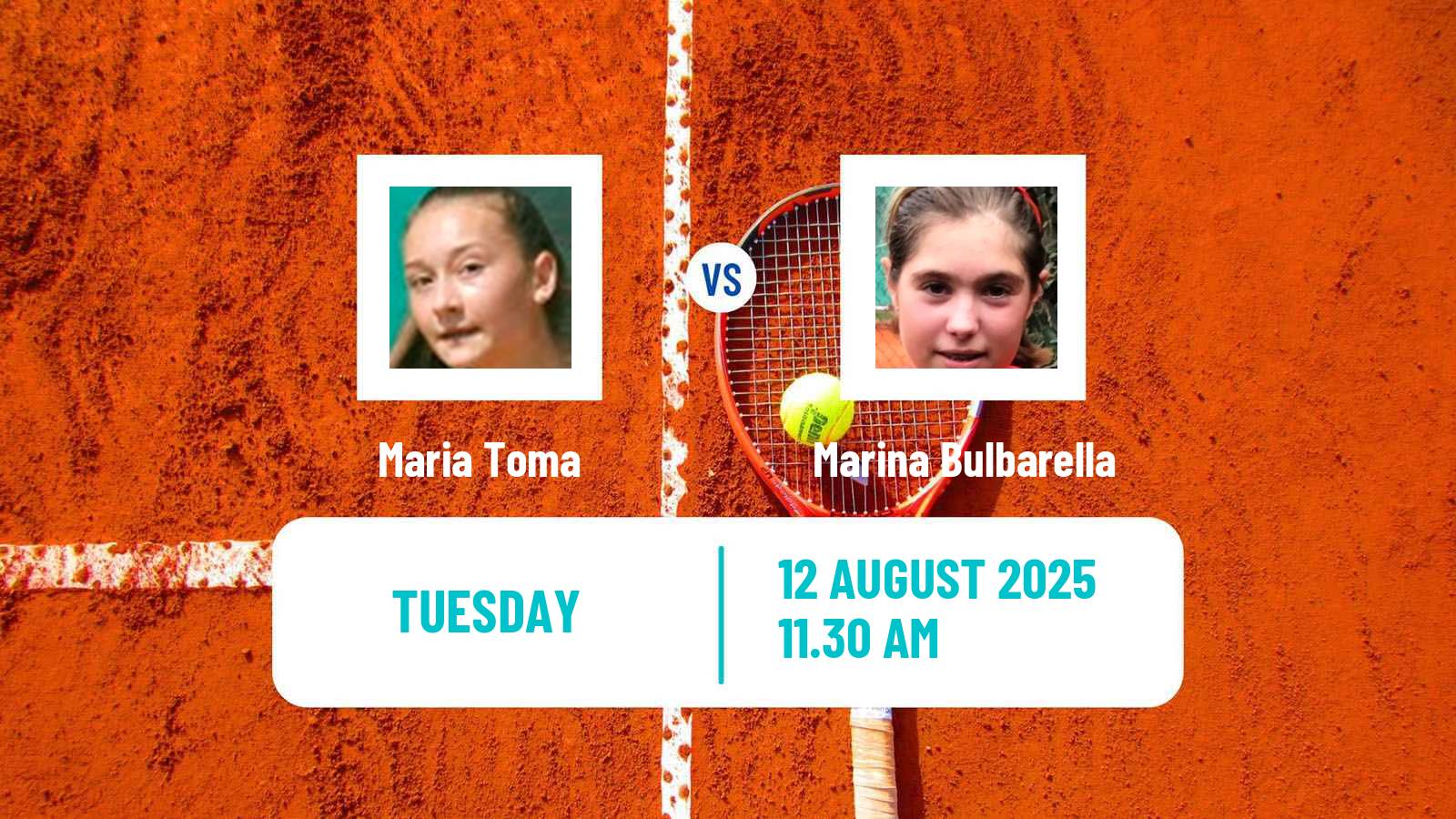 Tennis ITF W15 Santiago Women Maria Toma - Marina Bulbarella