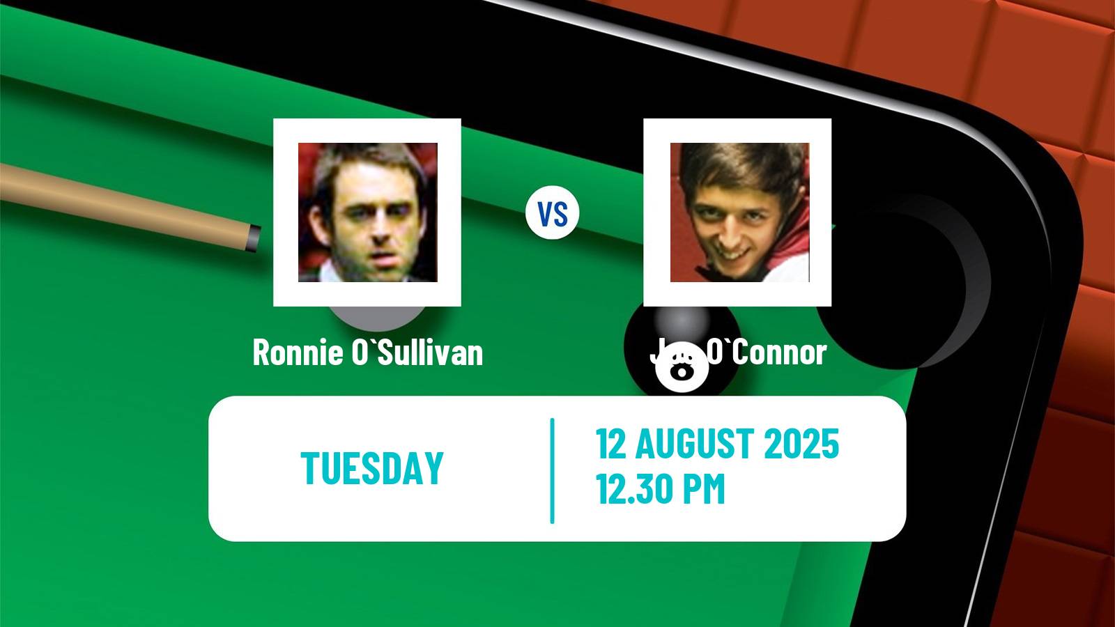Snooker Saudi Arabia Masters Ronnie O`Sullivan - Joe O`Connor