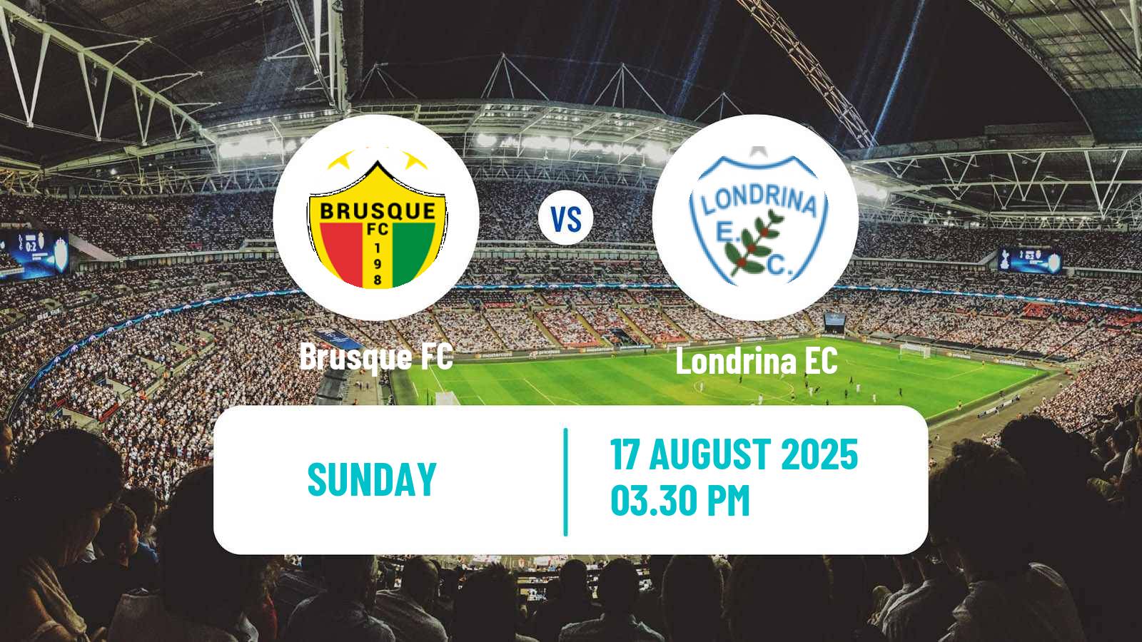 Soccer Brazilian Serie C Brusque - Londrina