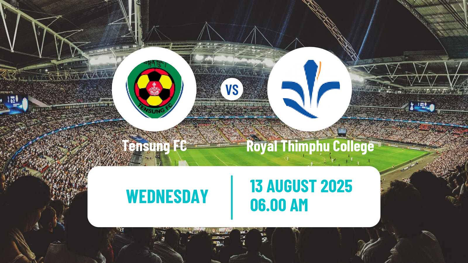 Soccer Bhutan Premier League Tensung - Royal Thimphu College