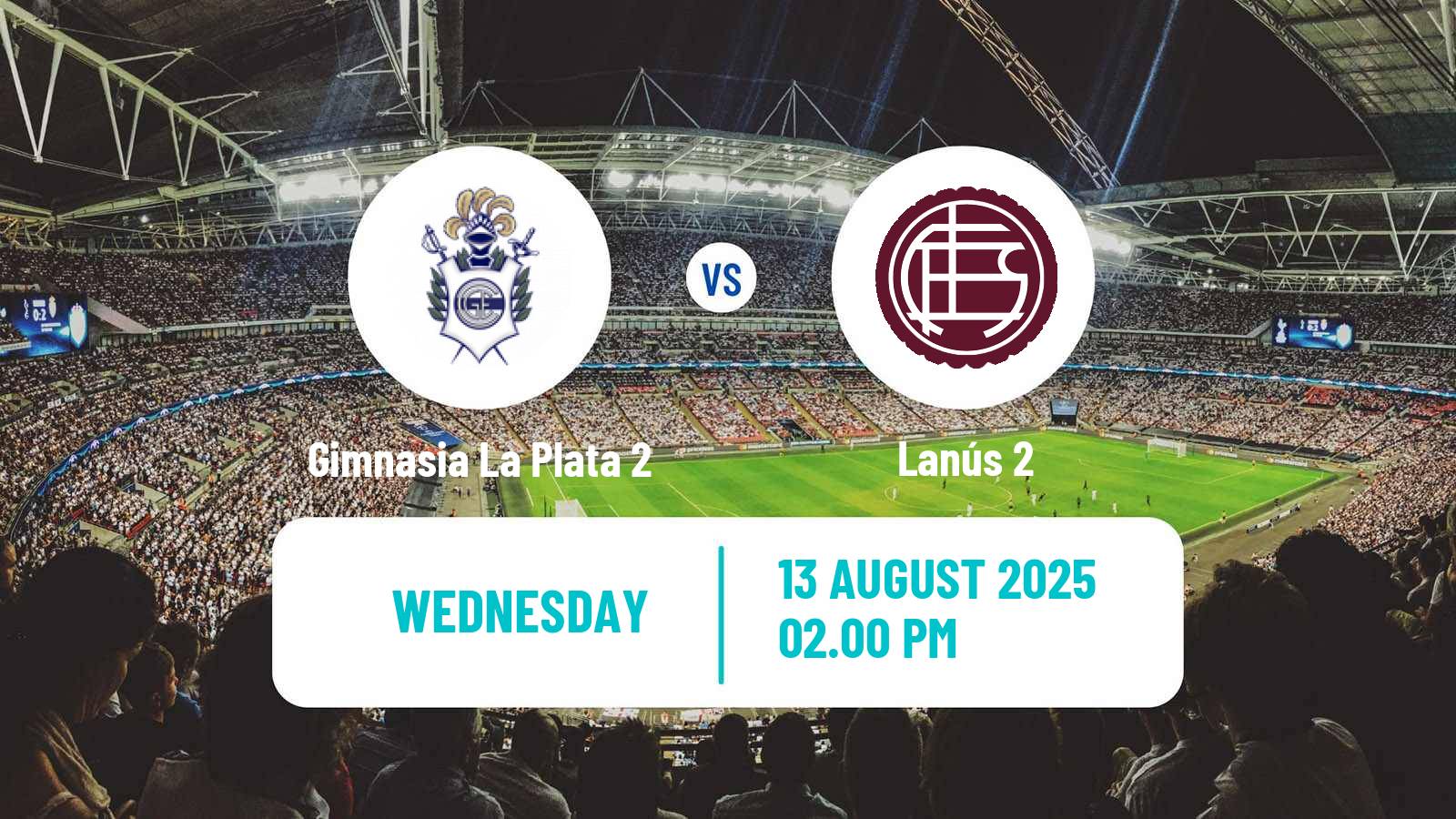 Soccer Argentinian Reserve League Gimnasia La Plata 2 - Lanús 2