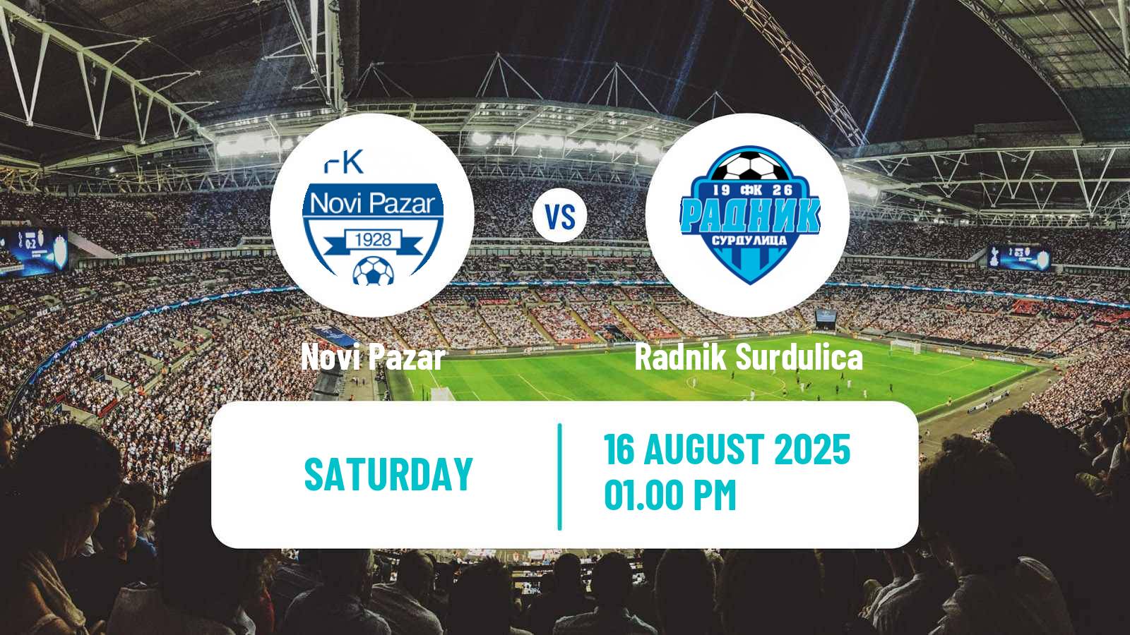 Soccer Serbian Superliga Novi Pazar - Radnik Surdulica