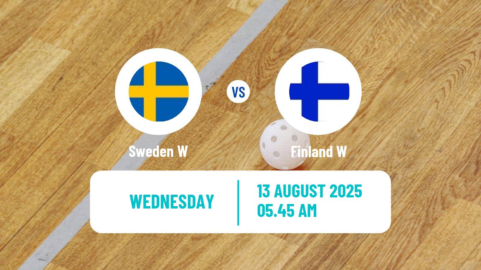 Floorball World Games Floorball Women Sweden W - Finland W