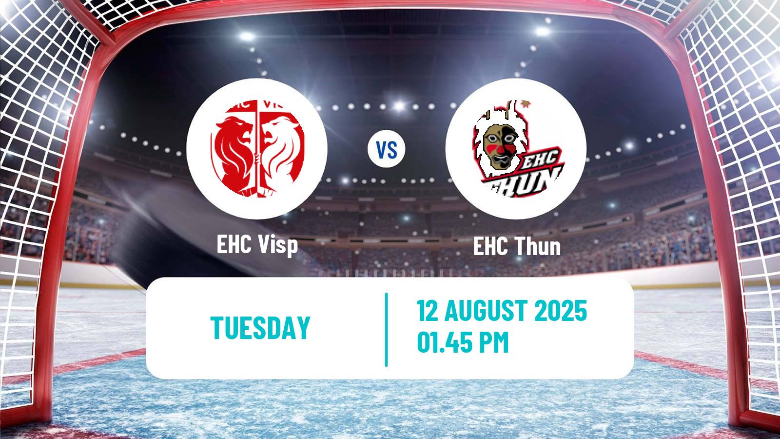 Hockey Club Friendly Ice Hockey Visp - Thun