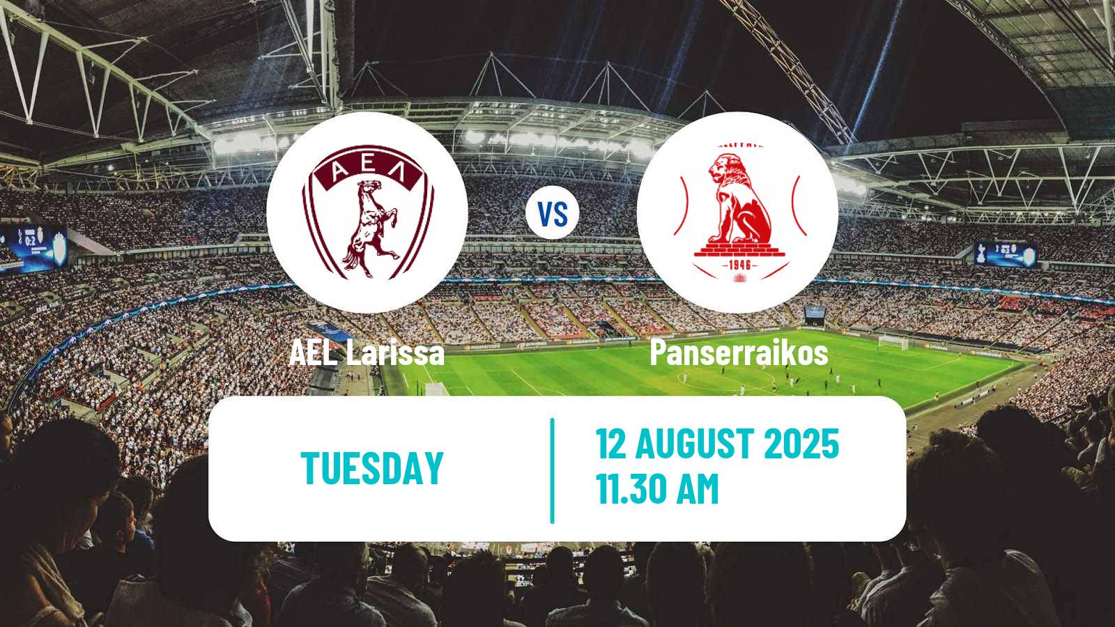 Soccer Club Friendly AEL Larissa - Panserraikos