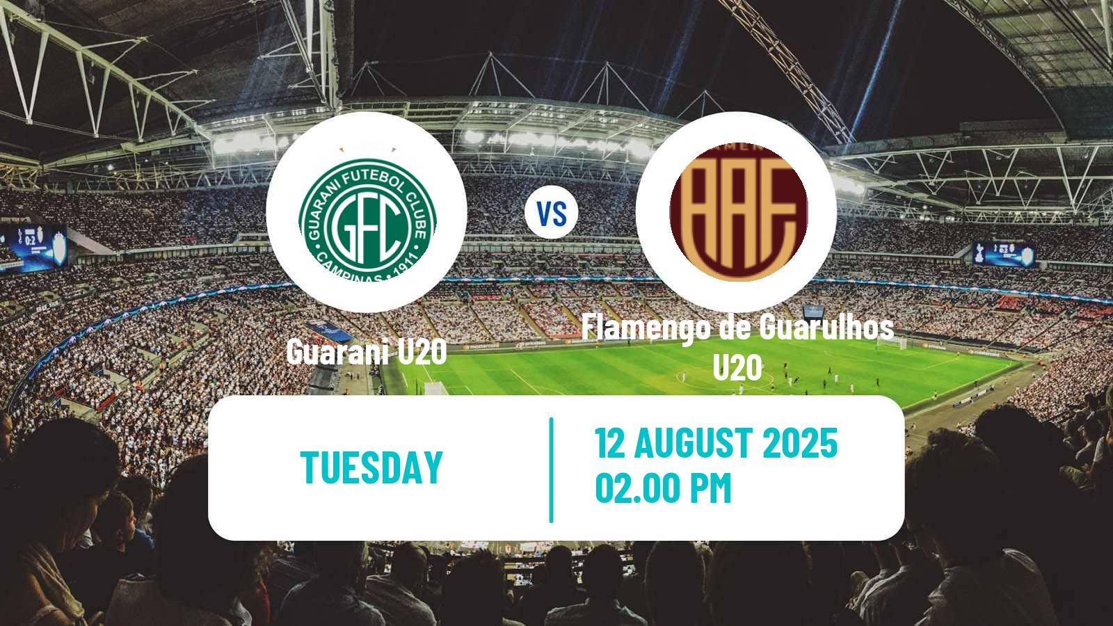 Soccer Brazilian Paulista U20 Guarani U20 - Flamengo de Guarulhos U20