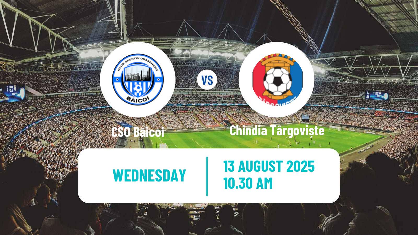 Soccer Romanian Cup Băicoi - Chindia Târgoviște