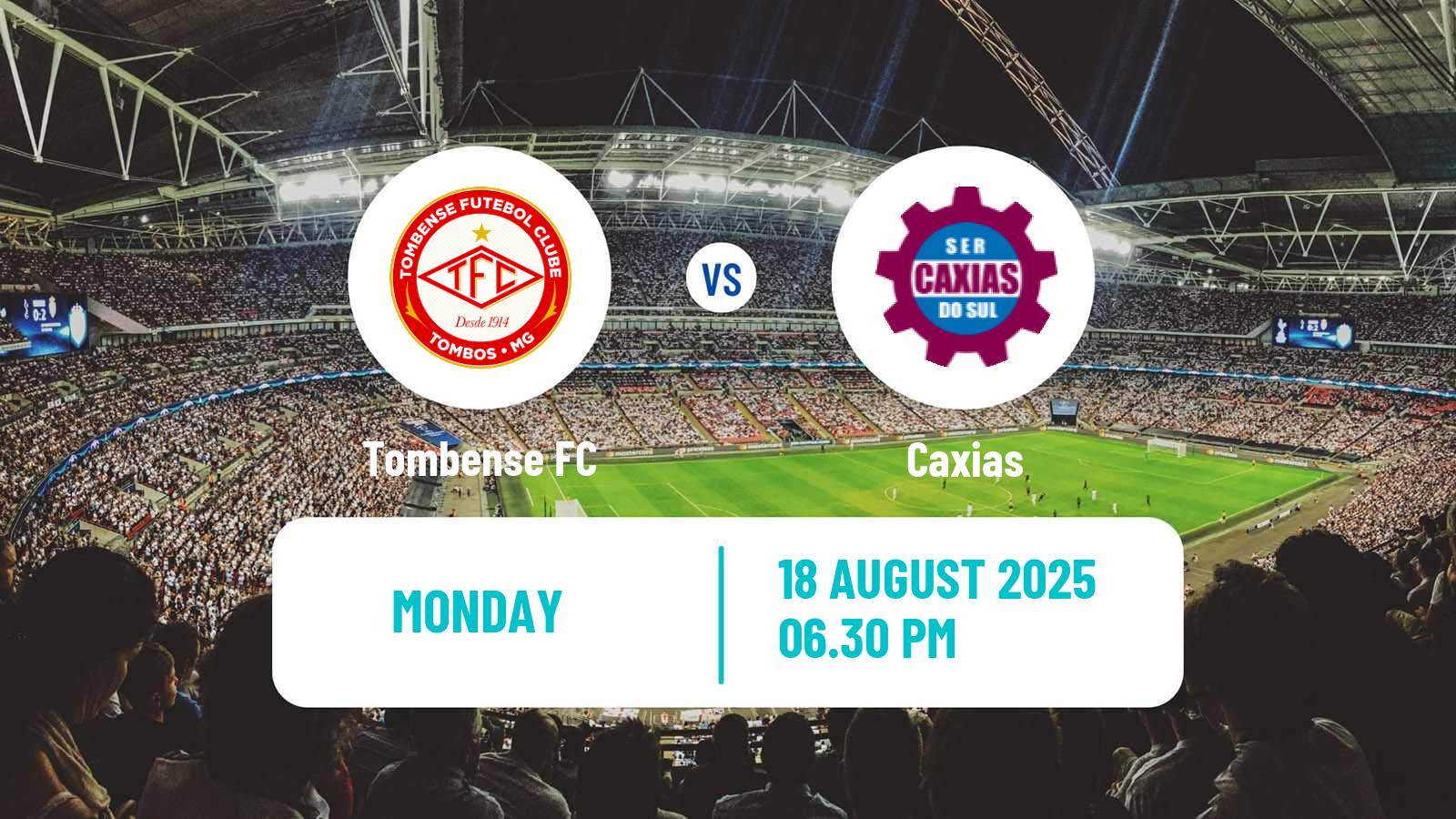 Soccer Brazilian Serie C Tombense - Caxias