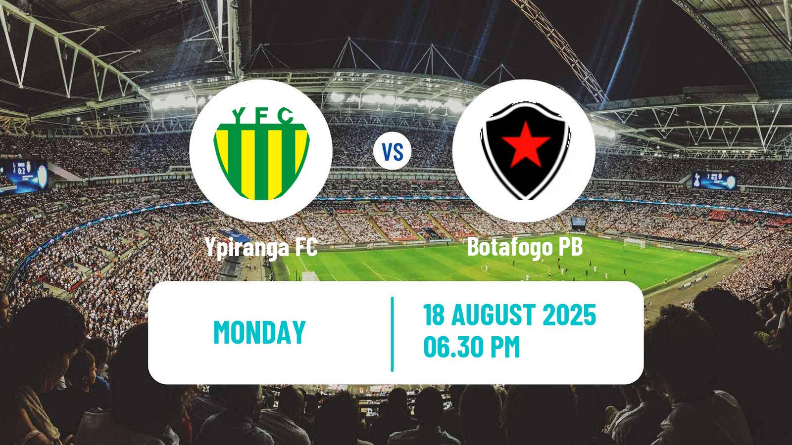 Soccer Brazilian Serie C Ypiranga - Botafogo PB