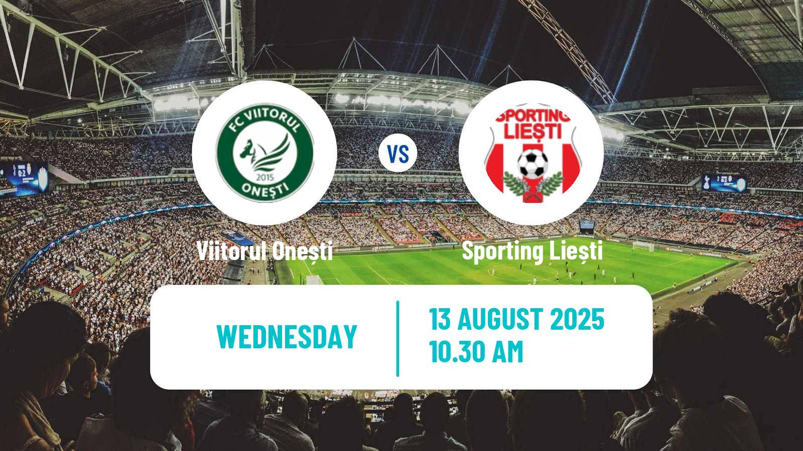 Soccer Romanian Cup Viitorul Onești - Sporting Liești
