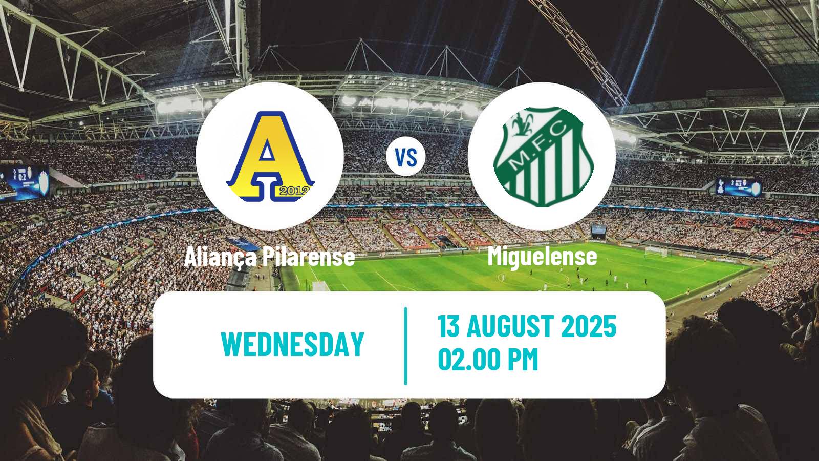 Soccer Brazilian Alagoano 2 Aliança Pilarense - Miguelense