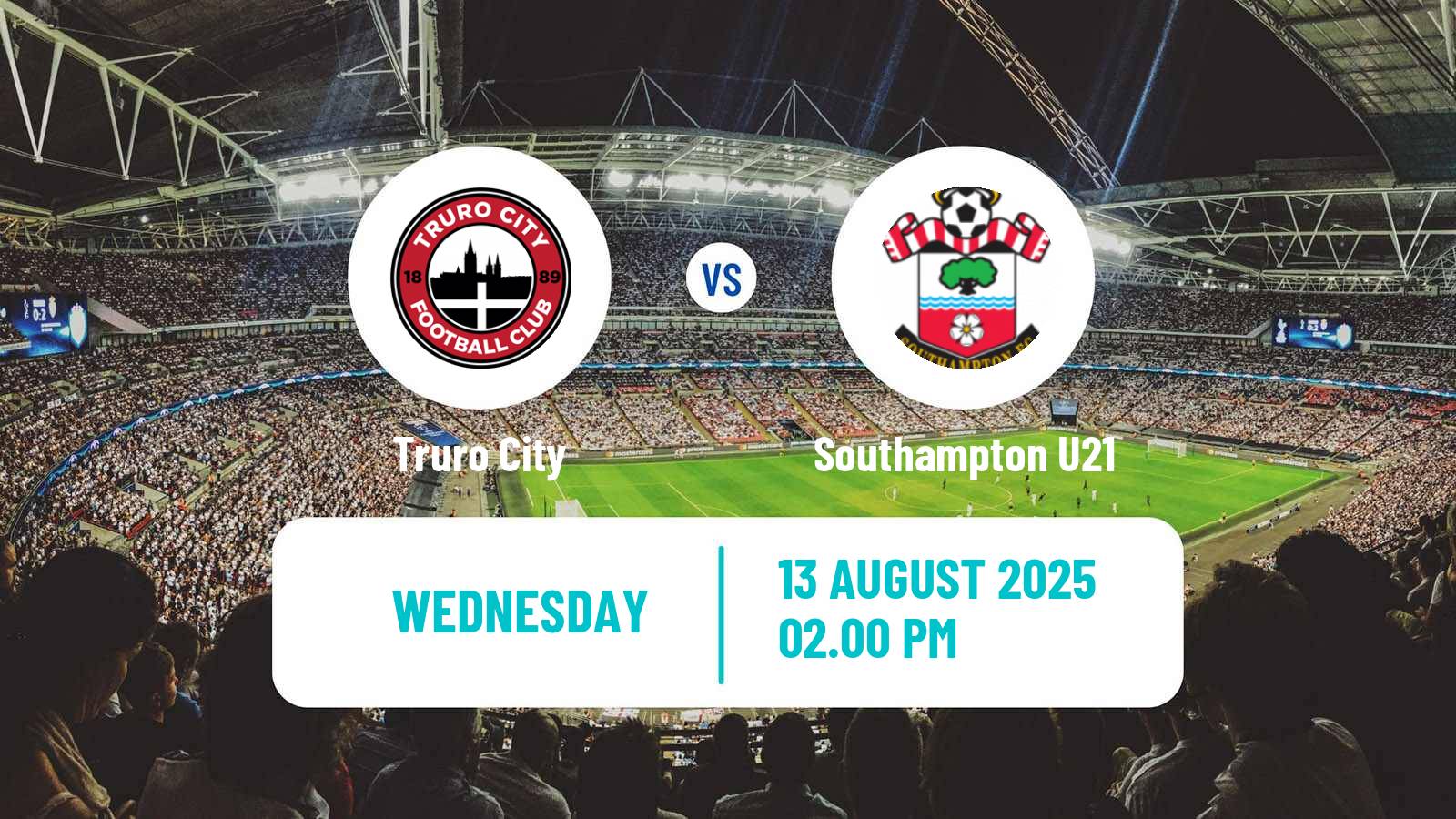 Soccer English National League Cup Truro City - Southampton U21