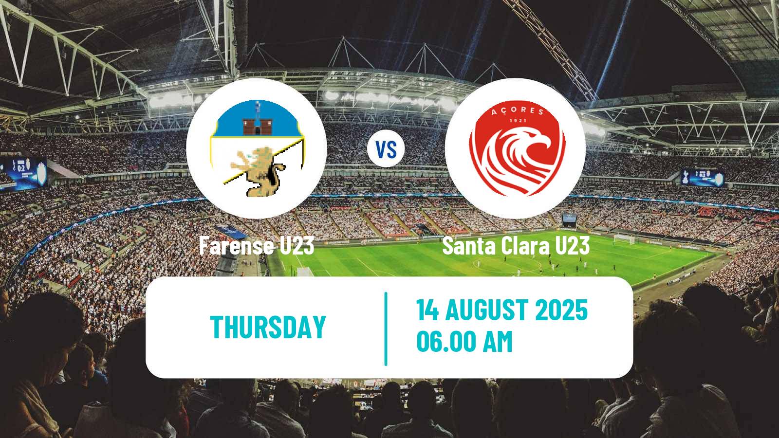 Soccer Portuguese Liga Revelacao U23 Farense U23 - Santa Clara U23