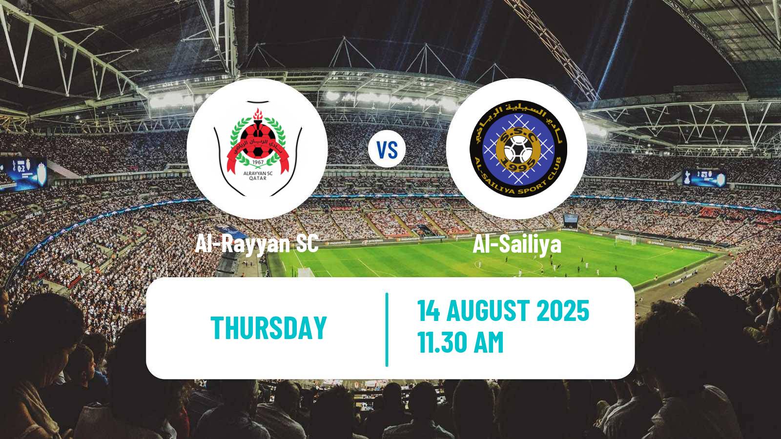 Soccer Qatar QSL Al-Rayyan - Al-Sailiya