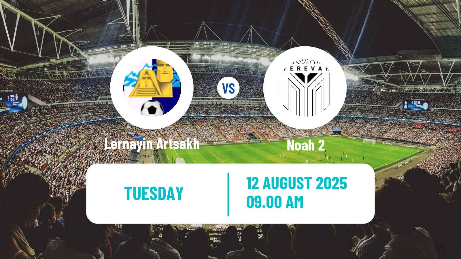 Soccer Armenian First League Lernayin Artsakh - Noah 2