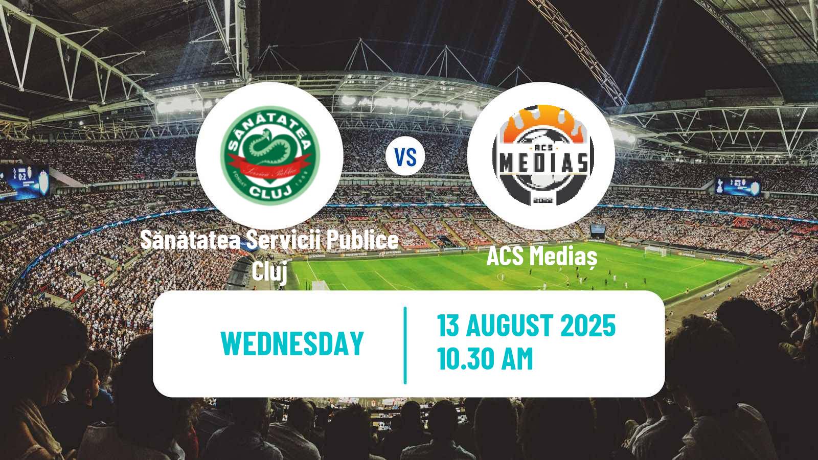 Soccer Romanian Cup Sănătatea Servicii Publice Cluj - ACS Mediaș