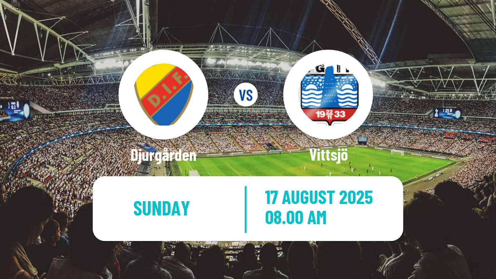 Soccer Swedish Allsvenskan Women Djurgården - Vittsjö