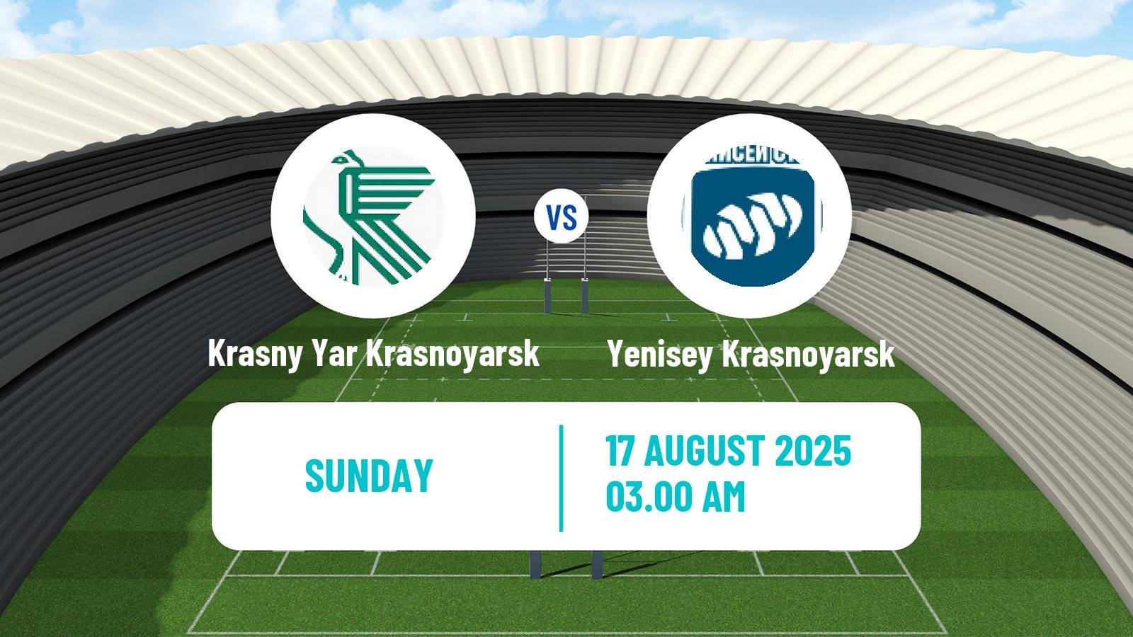 Rugby union Russian Premier League Rugby Krasny Yar Krasnoyarsk - Yenisey Krasnoyarsk