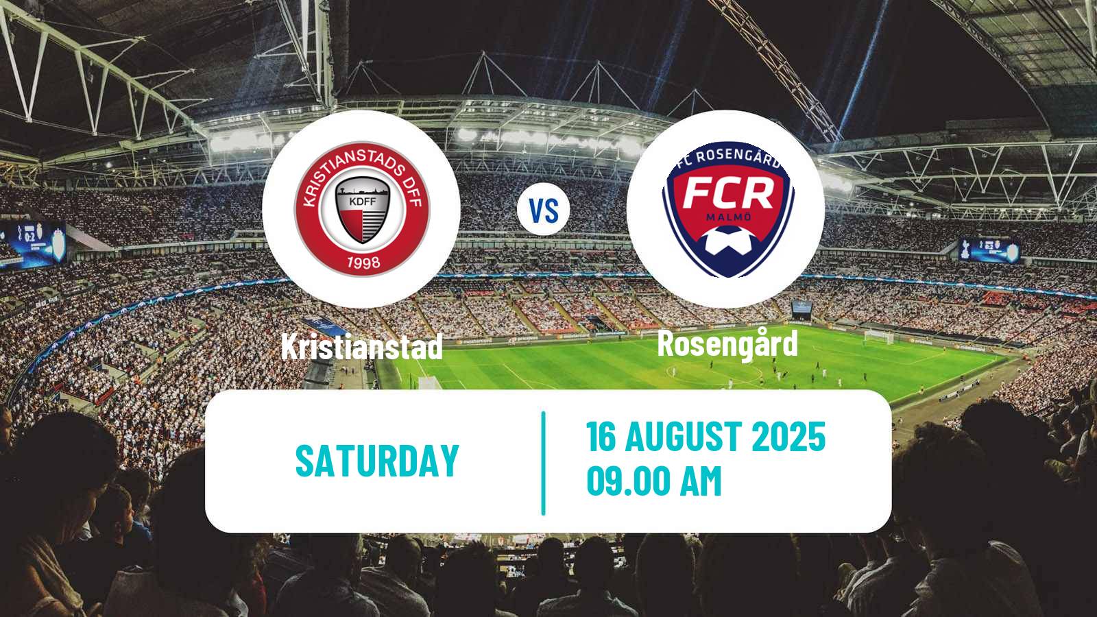 Soccer Swedish Allsvenskan Women Kristianstad - Rosengård