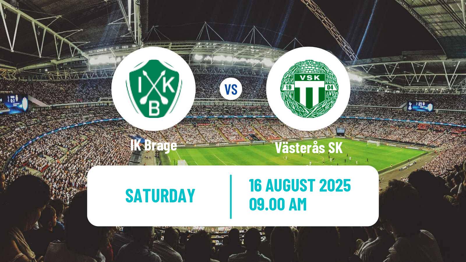 Soccer Swedish Superettan Brage - Västerås SK