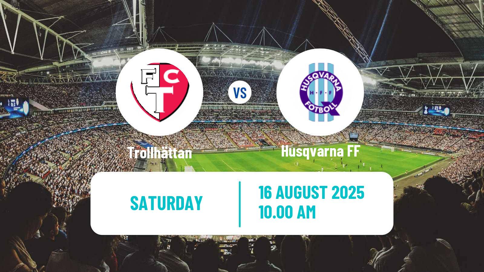 Soccer Swedish Division 1 Södra Trollhättan - Husqvarna