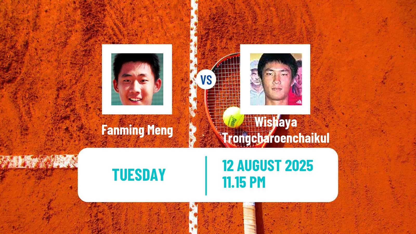 Tennis ITF M25 Yinchuan Men Fanming Meng - Wishaya Trongcharoenchaikul