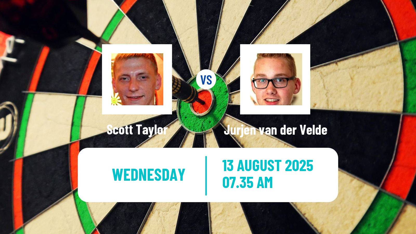 Darts Modus Super Series Scott Taylor - Jurjen van der Velde