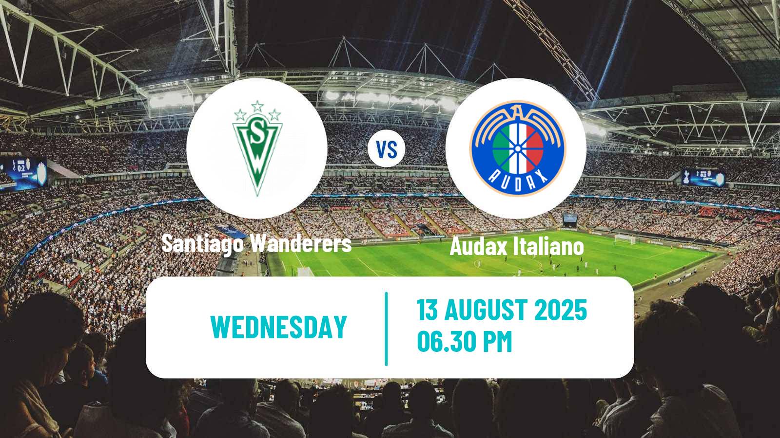 Soccer Chilean Primera Division Women Santiago Wanderers - Audax Italiano