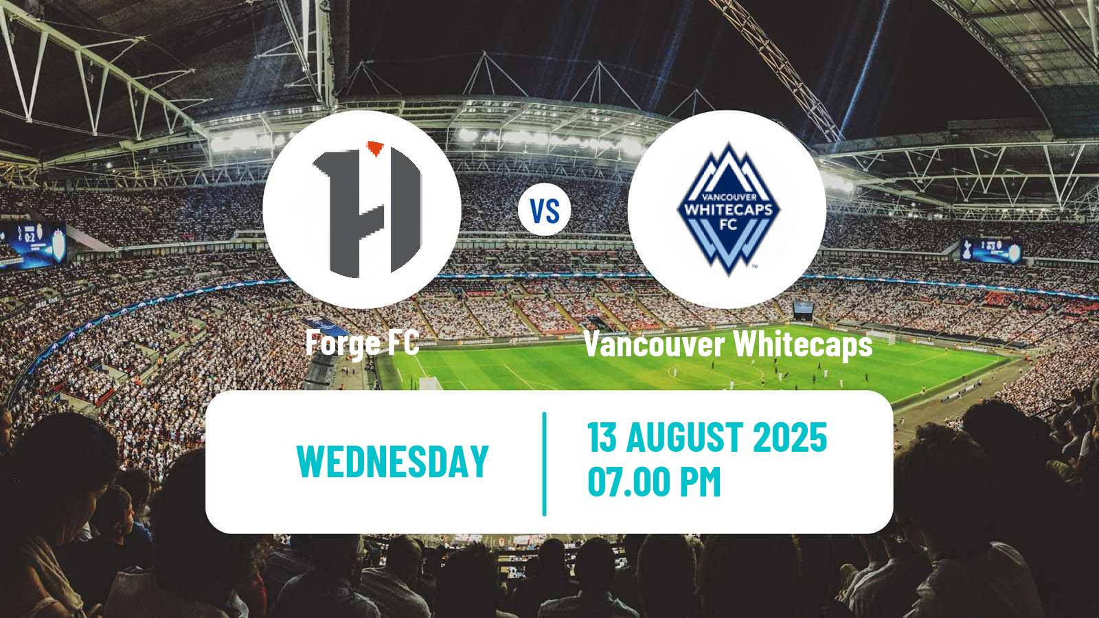 Soccer Canadian Championship Forge - Vancouver Whitecaps