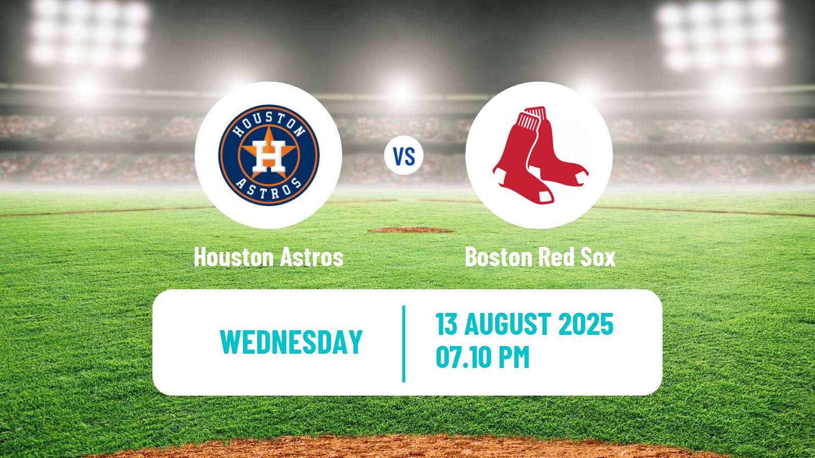 Baseball MLB Houston Astros - Boston Red Sox