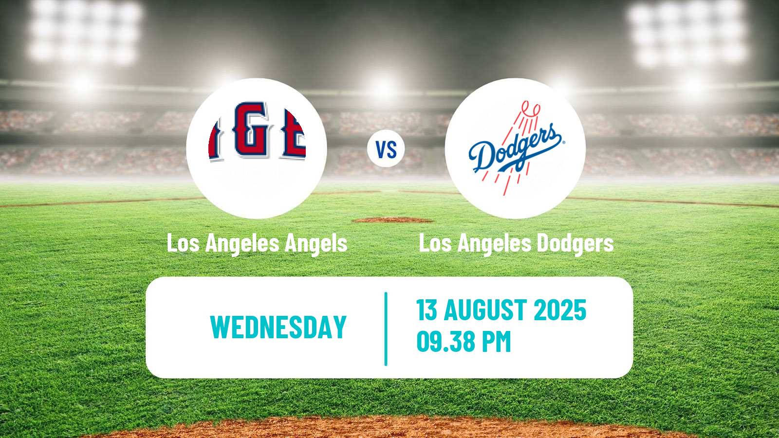 Baseball MLB Los Angeles Angels - Los Angeles Dodgers