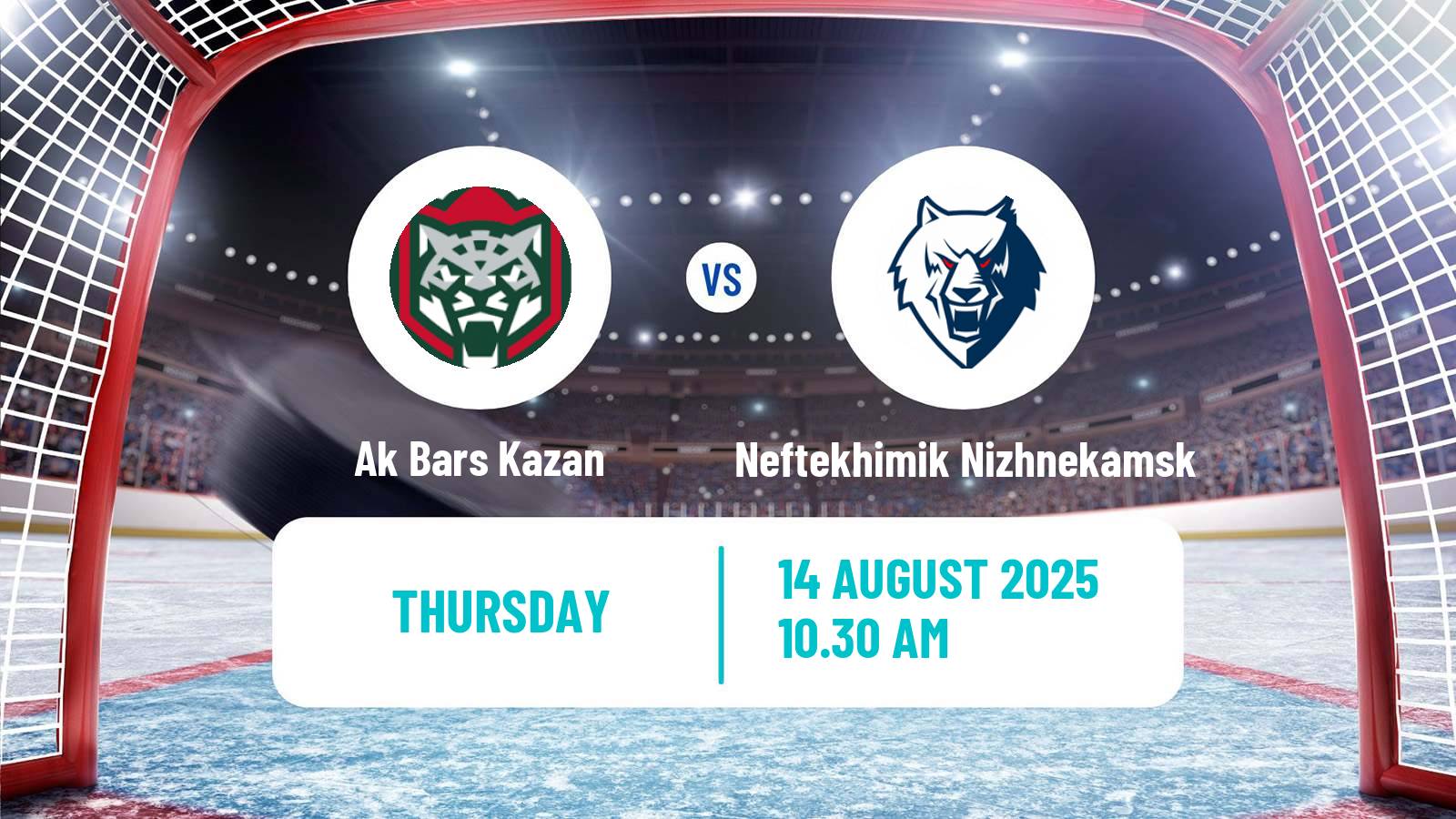 Hockey Club Friendly Ice Hockey Ak Bars Kazan - Neftekhimik Nizhnekamsk