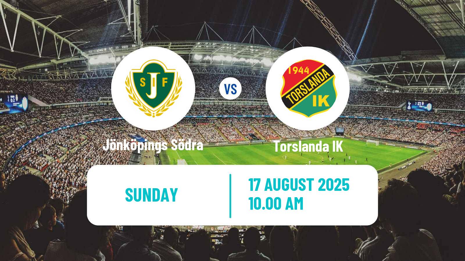 Soccer Swedish Division 1 Södra Jönköpings Södra - Torslanda