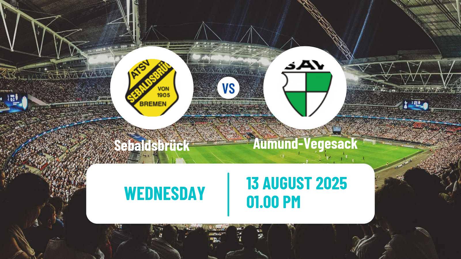 Soccer German Oberliga Bremen Sebaldsbrück - Aumund-Vegesack