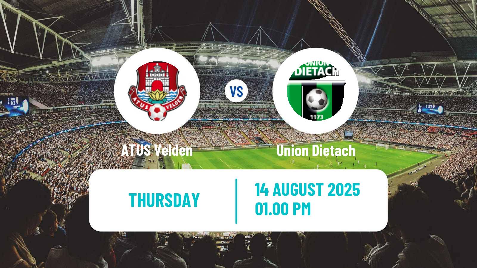Soccer Austrian Regionalliga Central ATUS Velden - Union Dietach