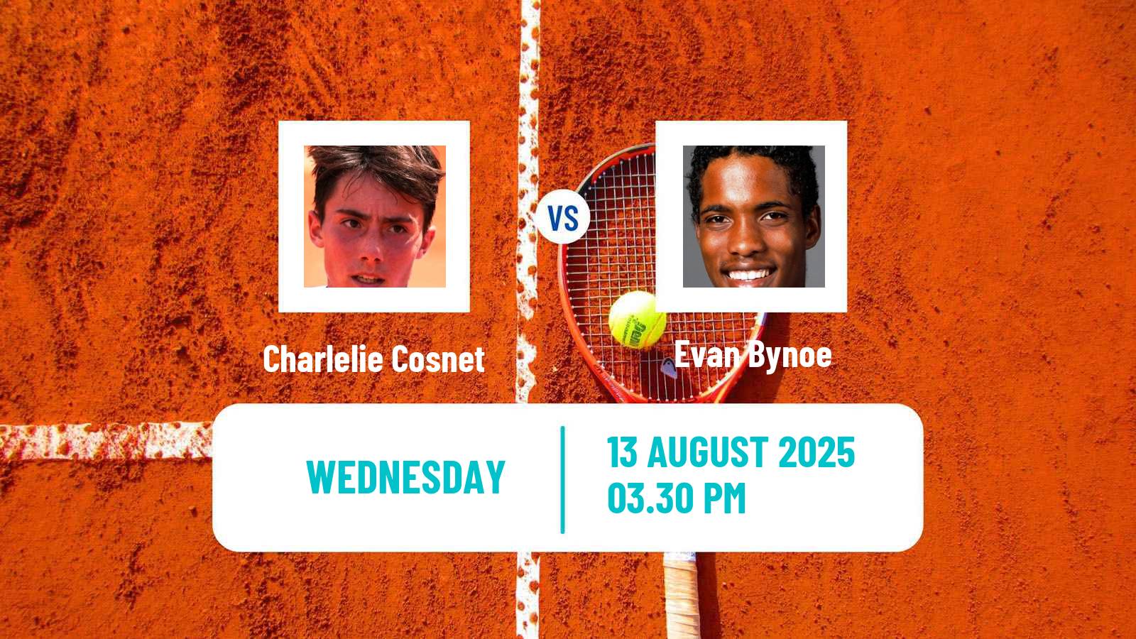 Tennis ITF M15 Huntsville Al Men Charlelie Cosnet - Evan Bynoe