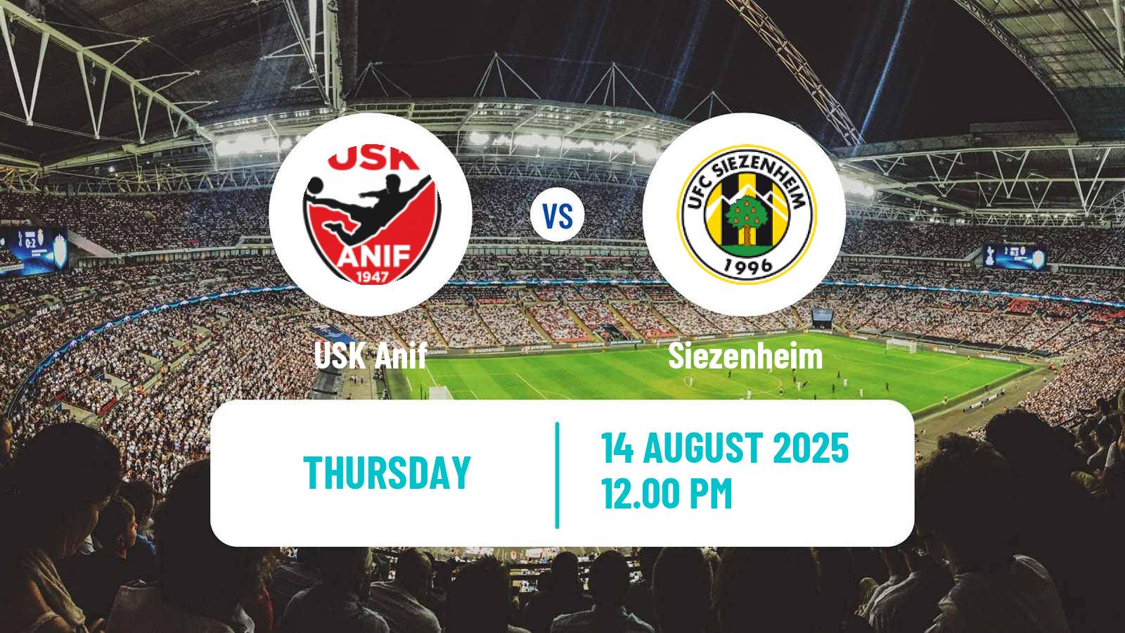 Soccer Austrian Landesliga Salzburg USK Anif - Siezenheim